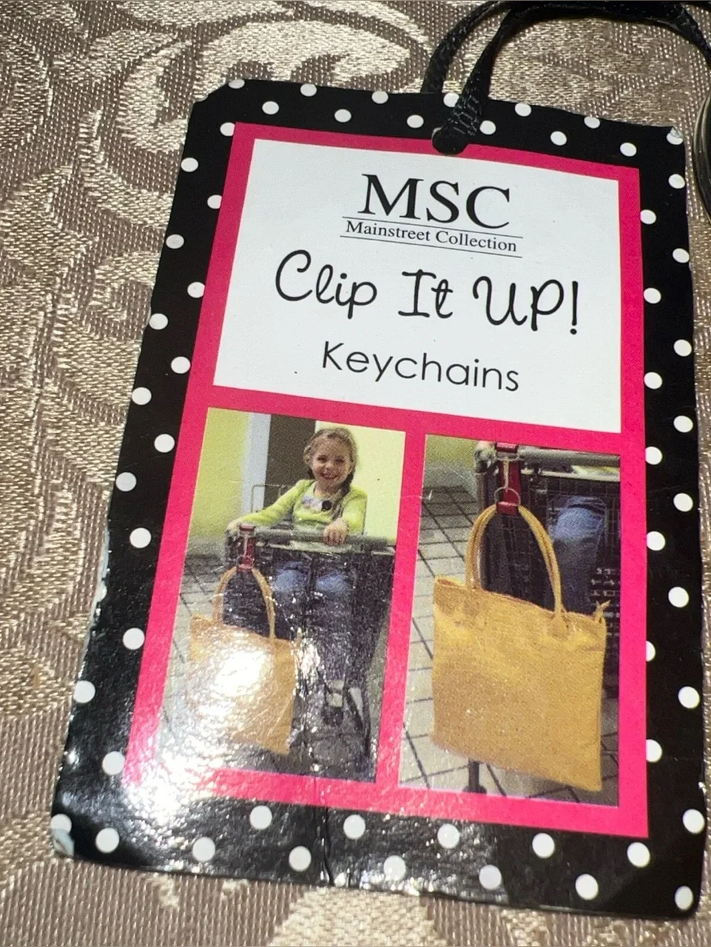 MSC Purse Key Chain BAG CLIP 8